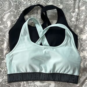 Under Armour Sports Bras - Blue and Black
